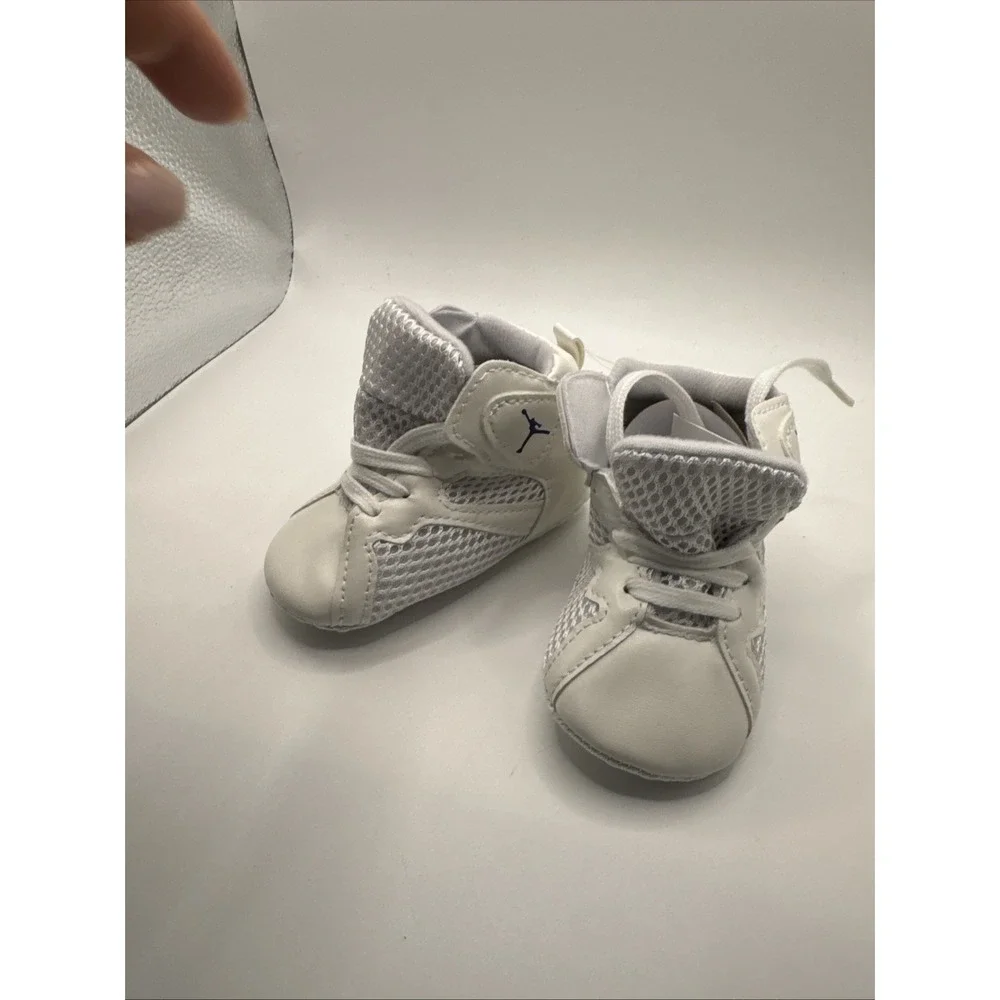 Newborn Jordan Baby white Shoes #1075